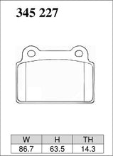 Load image into Gallery viewer, Mitsubishi Lancer Evo X (2007-2016) CZ4A Dixcel Type Z Brake Pads (Brembo) (Rear)
