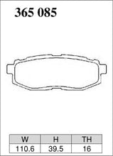 Load image into Gallery viewer, Subaru WRX (2010-2026) VA Dixcel Type Z Brake Pads (Rear)
