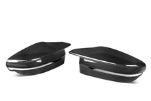 Load image into Gallery viewer, M Performance Style Pre Pregged Dry Carbon Mirror Caps for BMW 2/3/4 Series G42 G20 G21 G20 G22 G23 G26
