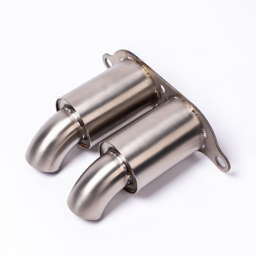 Porsche GT3 (2004-2025) JCR Titanium Exhaust Silencer