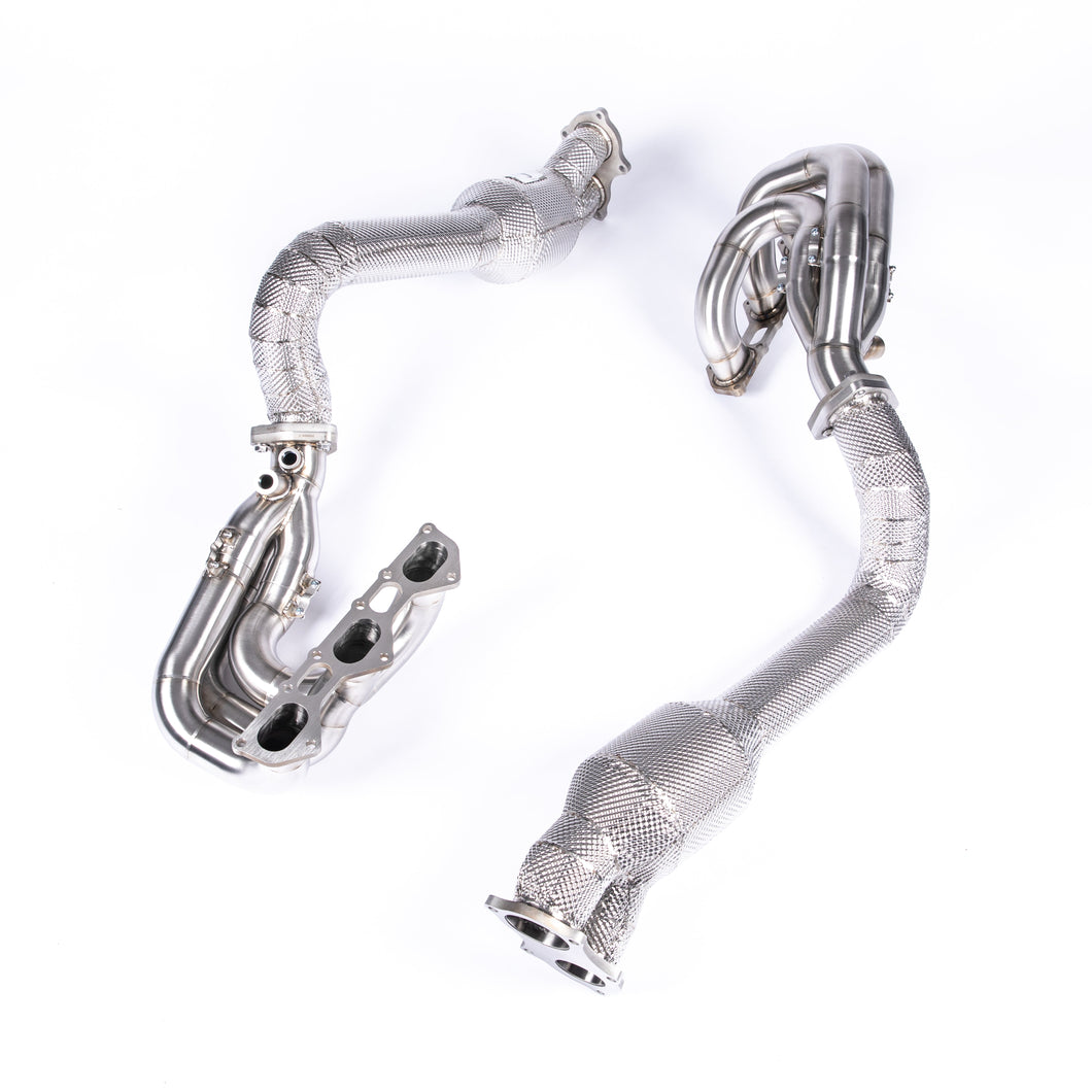 Porsche Cayman GT4 (2016-2025) 718 JCR Inconel Race Manifold & Link Pipes (RACE CATS)