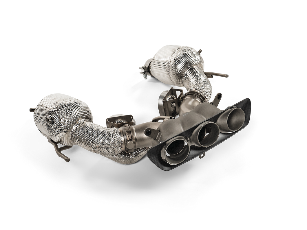 Ferrari 296 (2022-) Akrapovic Titanium Slip-on Race Line