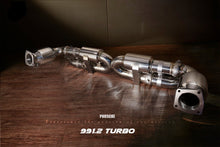 Load image into Gallery viewer, Valvetronic Exhaust System for Porsche 911 Turbo / S OEM Tips Compatible Version 991.1 / 991.2 13-19
