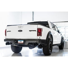 Load image into Gallery viewer, Ford F-150 Raptor (2017-2020) Gen 2 AWE Tuning 0FG Exhaust (Resonated Performance Cat-back) - Diamond Black 5" Tips
