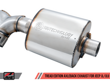Load image into Gallery viewer, Jeep Wrangler (2017-2026) JL/JLU AWE Tuning Trail Edition Cat-Back Exhaust
