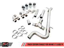 Load image into Gallery viewer, Volkswagen Golf R (2015-2019) MK7 AWE Tuning SwitchPath Exhaust w Diamond Black Tips 102mm
