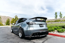 Load image into Gallery viewer, Tesla Model Y Dry Carbon Fiber AT-S Swan Neck Wing 2022+
