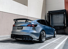 Load image into Gallery viewer, Tesla Model Y Dry Carbon Fiber AT-S Swan Neck Wing 2022+
