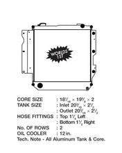 Load image into Gallery viewer, Jeep Wrangler (2005-2006) CSF Heavy Duty Radiator (Automatic &amp; Manual)
