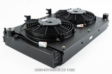 Load image into Gallery viewer, Porsche 944 (1983-1988) CSF All-Aluminum Fan Shroud w/ Dual 9-inch SPAL Fan
