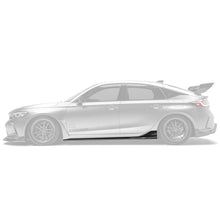 Load image into Gallery viewer, Honda Civic Type R (2023-) FL5 Adro Inc Carbon Side Skirts
