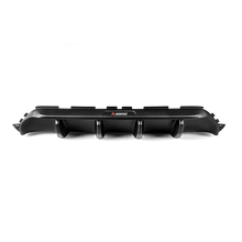Load image into Gallery viewer, BMW M5 (2018-2023) F90 Akrapovic Rear Diffuser Carbon Fibre Matte (Red/White Logo)
