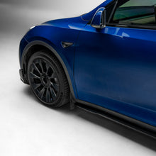 Load image into Gallery viewer, Tesla Model Y V2 Carbon Fiber Side Skirts 2022-2024
