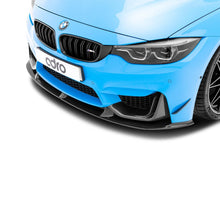Load image into Gallery viewer, BMW M3 F80 &amp; M4 F82 Carbon Fiber Front Bumper Canards 2013-2020
