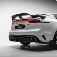 Load image into Gallery viewer, Kia Stinger Rear Carbon Fiber Diffuser V4 2021-2023
