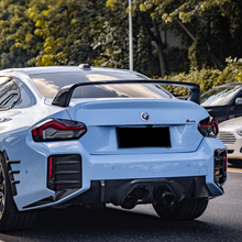 Load image into Gallery viewer, M Performance Style Pre Pregged Dry Carbon Fiber Rear Wing Spoiler for BMW 2 Series Coupe G42 2021+ / M2 G87 2023+
