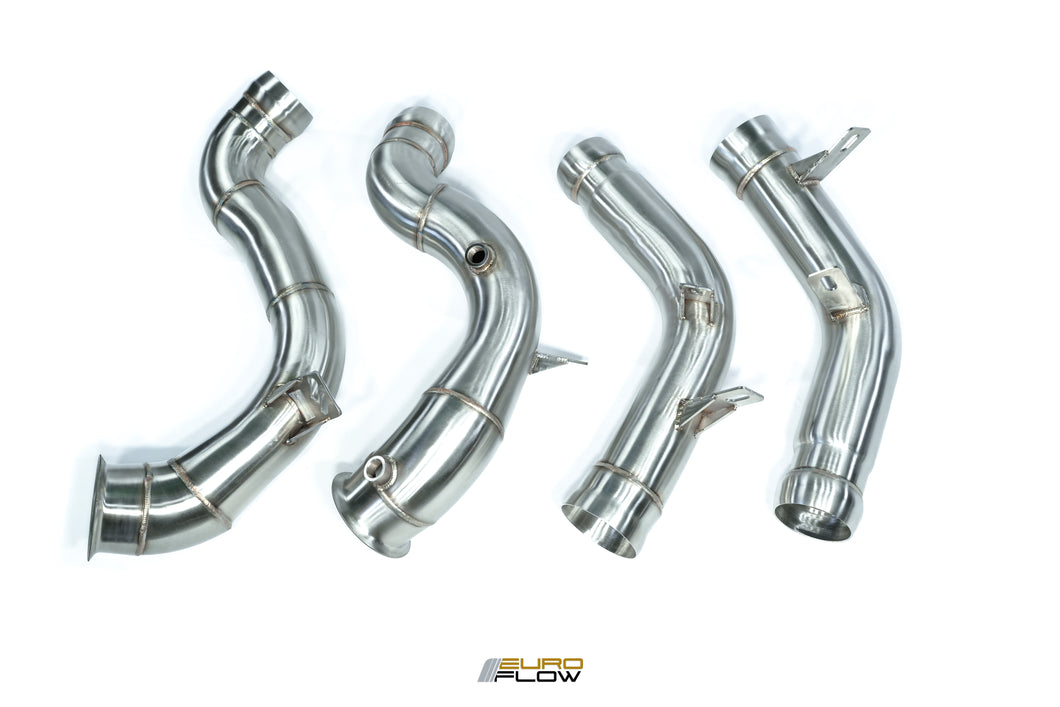 Mercedes-Benz E63 (2016-2020) E63 & E63S W213 V8 4.0L TT EuroFlow Downpipes