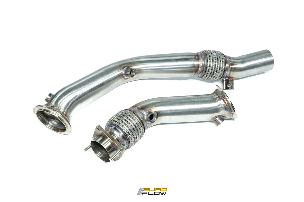 BMW M3 (2014-2020) F80 F82 S55 EuroFlow Downpipes