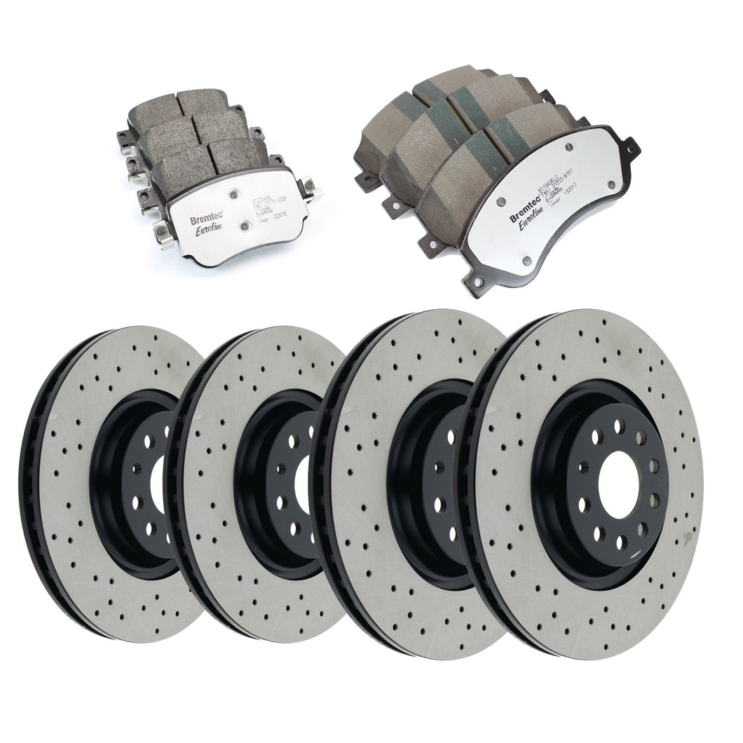 Audi S3 (2021-) 8Y Bremtec Brake Package - DNFB