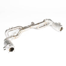 Load image into Gallery viewer, TITANIUM VALVED RACE PIPE (HEAT SHIELDED RACE CATS)

