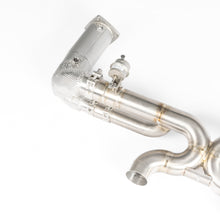 Load image into Gallery viewer, TITANIUM VALVED RACE PIPE (HEAT SHIELDED CAT DELETE)
