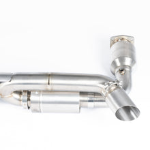 Load image into Gallery viewer, TITANIUM RACE PIPE (SILENCED / RACE CATS)
