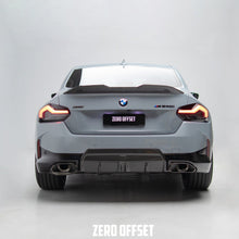 Load image into Gallery viewer, M Performance Style Pre Pregged Dry Carbon Fiber Rear Diffuser for BMW 2 Series Coupe G42 2021+
