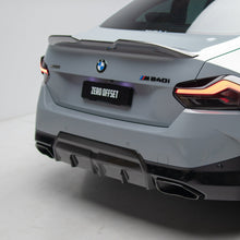 Load image into Gallery viewer, M Performance Style Pre Pregged Dry Carbon Fiber Spoiler for BMW 2 Series Coupe G42 2021+ / M2 G87 2023+
