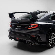 Load image into Gallery viewer, STI Low Profile Style Rear Ducklip Spoiler for Subaru WRX VB Sedan (To suit STI Style Trunk Spoiler) 2022+
