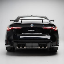 Load image into Gallery viewer, M-Performance Style Pre Pregged Dry Carbon Diffuser for BMW M3 G80 G81 / M4 G82 G83 (Standard Quad Tip) 2020+
