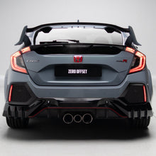 Load image into Gallery viewer, Mugen Style Rear Diffuser &amp; Rear Spats for Honda Civic FK8 2017-2021
