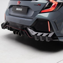 Load image into Gallery viewer, Mugen Style Rear Diffuser &amp; Rear Spats for Honda Civic FK8 2017-2021

