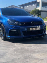 Load image into Gallery viewer, Volkswagen Golf (ALL YEARS) MK6 Maxton Design Front Splitter VW Golf Mk6 R Front Lip
