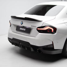Load image into Gallery viewer, M Performance Style Pre Pregged Dry Carbon Fiber Spoiler for BMW 2 Series Coupe G42 2021+ / M2 G87 2023+
