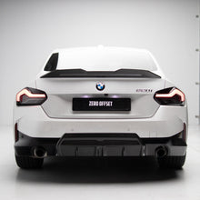 Load image into Gallery viewer, M Performance Style Pre Pregged Dry Carbon Fiber Spoiler for BMW 2 Series Coupe G42 2021+ / M2 G87 2023+
