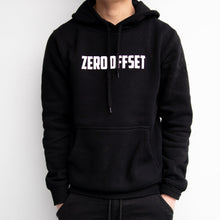 Load image into Gallery viewer, Zero Offset Collection #3 - Black 'Midnight' Hoodie
