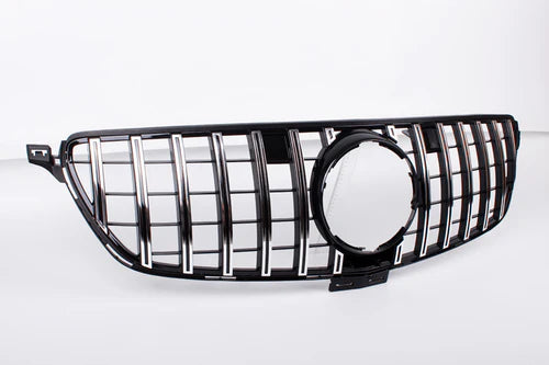 AMG Panamericana Style Grille for Mercedes GLE Class GLE63 W166 C292 15-19 - Silver