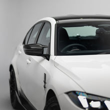 Load image into Gallery viewer, M-Performance Style Pre Pregged Dry Carbon Fiber Mirror Caps for BMW M240i G42 / M340i LCI /M2 G87 / M3 G80 G81 / M4 G82 G83 2020+
