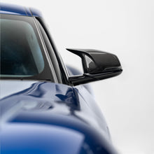 Load image into Gallery viewer, M Performance Style Pre Pregged Dry Carbon Fiber Mirror Caps for BMW 1/2 Series X1/X2/Z4 F39 F40 F44 F48 G29 &amp; Toyota Supra A90
