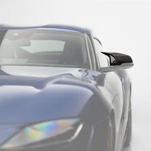 Load image into Gallery viewer, M Performance Style Pre Pregged Dry Carbon Fiber Mirror Caps for BMW 1/2 Series X1/X2/Z4 F39 F40 F44 F48 G29 &amp; Toyota Supra A90
