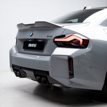 Load image into Gallery viewer, M Performance Style Pre Pregged Dry Carbon Fiber Spoiler for BMW 2 Series Coupe G42 2021+ / M2 G87 2023+
