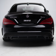 Load image into Gallery viewer, AMG Style Rear Diffuser &amp; Exhaust Tips for Mercedes-Benz CLA Class C117 Coupe / X117 Wagon 2014-2016
