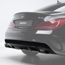 Load image into Gallery viewer, AMG Style Rear Diffuser &amp; Exhaust Tips for Mercedes-Benz CLA Class C117 Coupe / X117 Wagon 2014-2016
