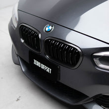 Load image into Gallery viewer, M Performance Style Pre Pregged Dry Carbon Fiber Grille (Dual Slat) for BMW 1 Series F20 2015-2019
