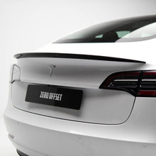 Load image into Gallery viewer, Performance Style Rear Spoiler (Carbon Fibre) - Tesla Model 3 19+
