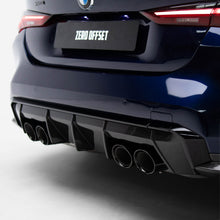 Load image into Gallery viewer, M-Performance Style Pre Pregged Dry Carbon Diffuser for BMW M3 G80 G81 / M4 G82 G83 (Standard Quad Tip) 2020+
