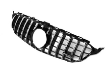 Load image into Gallery viewer, AMG Panamericana Style Grille for Mercedes-Benz C Class (AMG Line) C205/W205 2015-2018 - Silver
