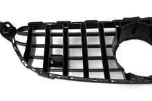Load image into Gallery viewer, AMG Panamericana Style Grille for Mercedes-Benz C Class (AMG Line) C205/W205 2015-2018 - Silver
