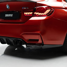 Load image into Gallery viewer, Vorsteiner Style Pre Pregged Carbon Fiber Rear Diffuser for BMW M3 F80 / M4 F82 F83 2014-2020
