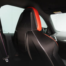 Load image into Gallery viewer, OEM Style Pre Pregged Dry Carbon Fiber Full Backrest Cover for BMW 2 Series G42 / M2 G87 / M4 G82 2022+
